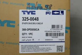 NEU TYC 325-0048 Außenspiegel manuell vorne links Spiegelglas Opel Astra G 98-05 - Bild 3