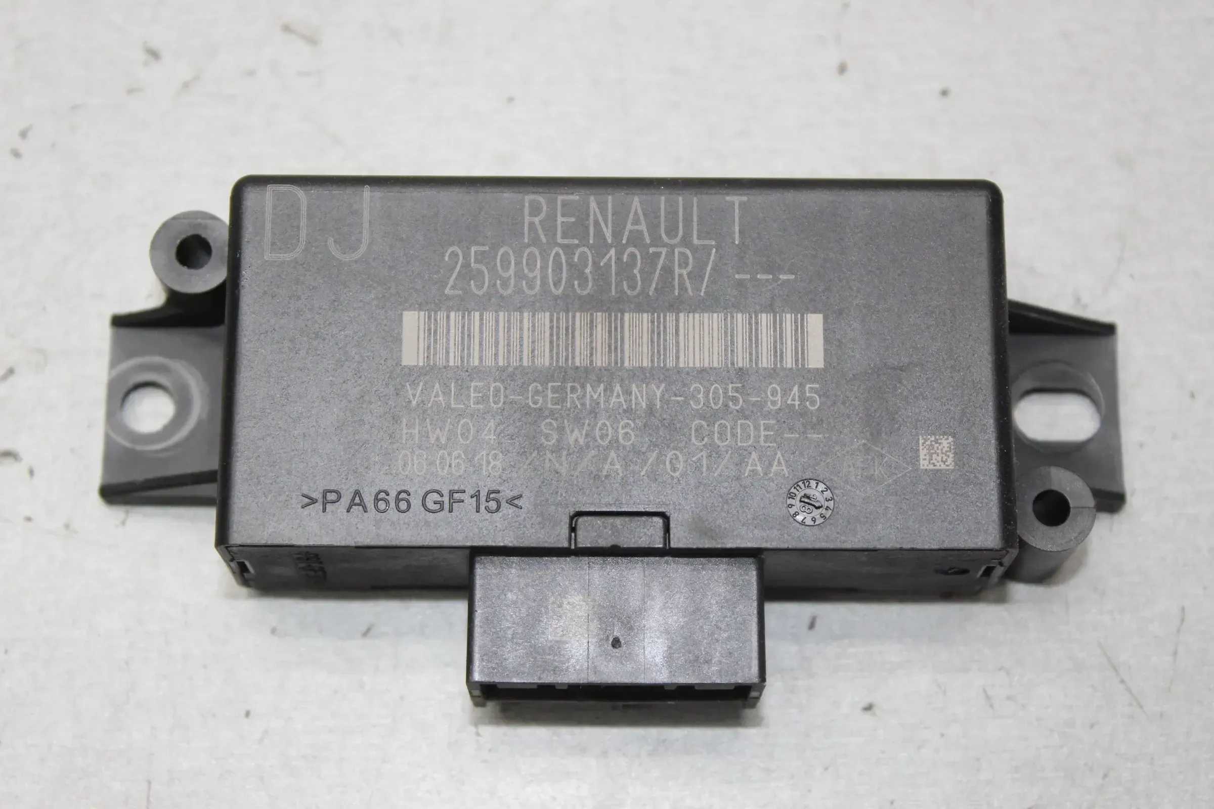 PDC Steuergerät Einparkhilfe 259903137R Renault Kangoo II 2 KW_ Bj.18 - Bild 1
