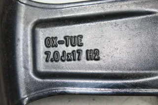 1x Alufelge Zoll 17 7.0J x 17 ET 38 LK 5x114,3 KBA 52576 Felge OXXO Ferrox Schwarz - Bild 4