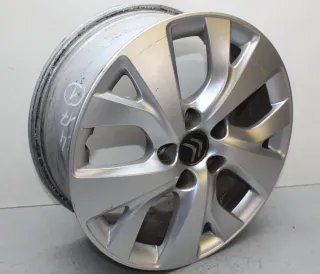 1x Alufelge 6,5Jx16 ET47 LK 5x108 Felge 9677089777 Citroen C4 Picasso II Bj17 (1 - Bild 1