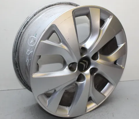 Background image for 1x Alufelge 6,5Jx16 ET47 LK 5x108 Felge 9677089777 Citroen C4 Picasso II Bj17 (1