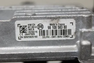 Steuergerät Start/Stop Energiemodul 9810858380 Citroen C4 Picasso II Bj.17 - Bild 2