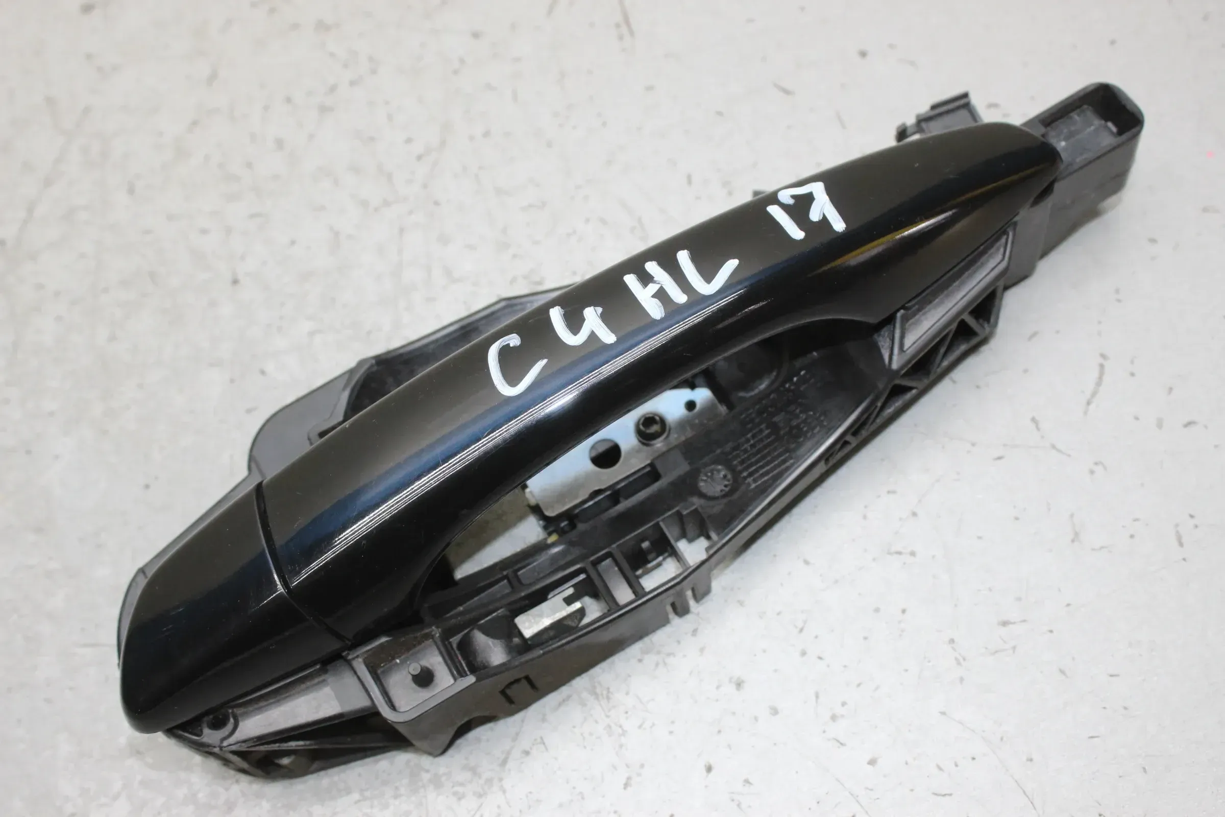 Türgriff Griff außen hinten links EXY, Schwarz 9802977380 Citroen C4 Picasso II Bj.17 - Bild 1