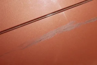 Türpanel Türblatt hinten rechts EAP Flamered A4547320009 Smart Forfour 454 Bj.04 - Bild 3