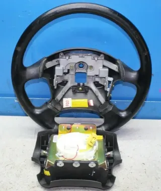 Leder Lenkrad mit Modul 151-17110 Hyundai Trajet FO Bj.05 - Bild 3