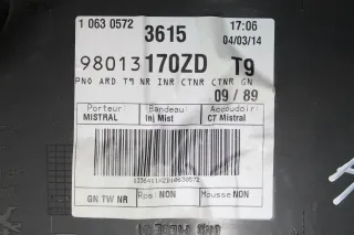 Türverkleidung Türpappe hinten rechts 98013170ZD Peugeot 308 II Bj.14 - Bild 5