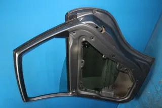 Tür mit Türscheibe hinten rechts 7W7Y Grau Seat Ibiza III 6L Bj.08 - Bild 9