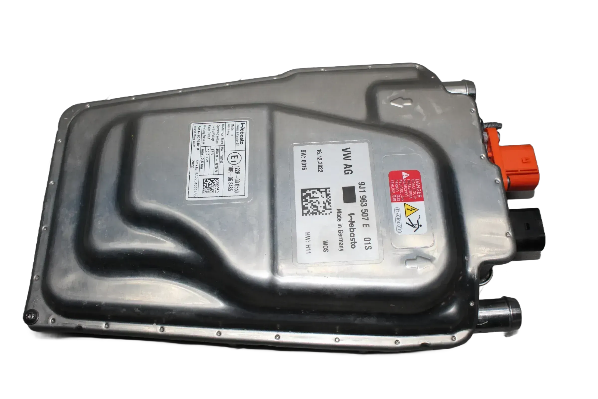 NEU VW AG Porsche Webasto Hochvoltheizung Hochspannungsheizung 9J1963507E 01S - Bild 1