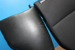 Rücksitzbank Rücksitz Sitz hinten Teilleder BMW 3er E46 325i Touring Bj.01 - Bild 6