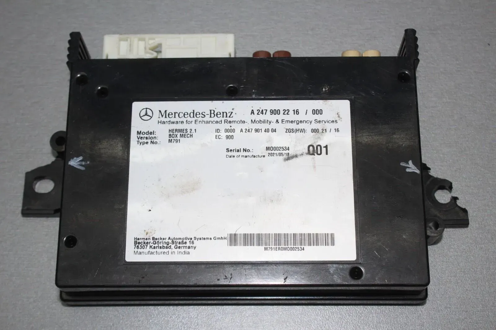 Mercedes Benz W177 W247 Steuergerät Bluetooth Modul A2479002216 A2479014004 (2) - Bild 1