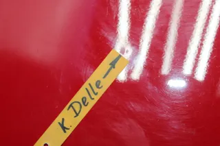 Beifahrertür Tür mit Türscheibe vorne rechts Rot KJH Citroen C1 4-türig Bj.06 - Bild 4