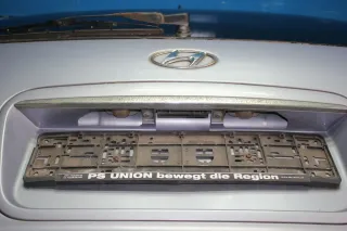 Hyundai Trajet FO Bj.05 Heckklappe Kofferraumklappe Heckscheibe SI silber met - Bild 7