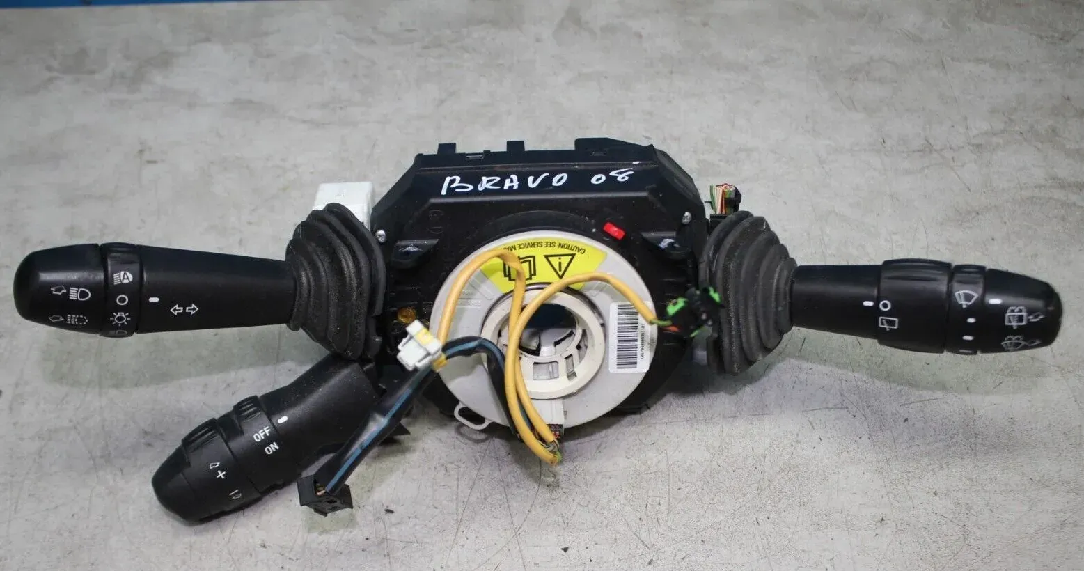 Lenkstockschalter Wischer Blinker Schalter Schleifring Fiat Bravo II 198 Bj.08 - Bild 1