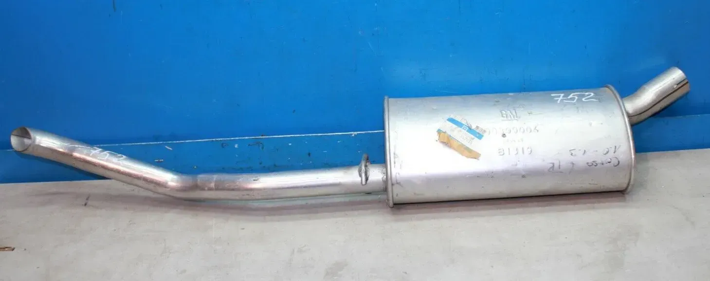 Original Opel GM Auspufftopf Endschalldämpfer Hinten Corsa A TR (S83) - 90399004 - Bild 1