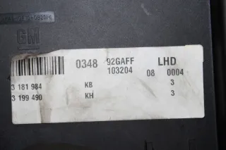 Sicherungskasten Steuergerät 13199490 KH 13181984 KB Opel Signum 2.2 Direct Bj05 - Bild 4