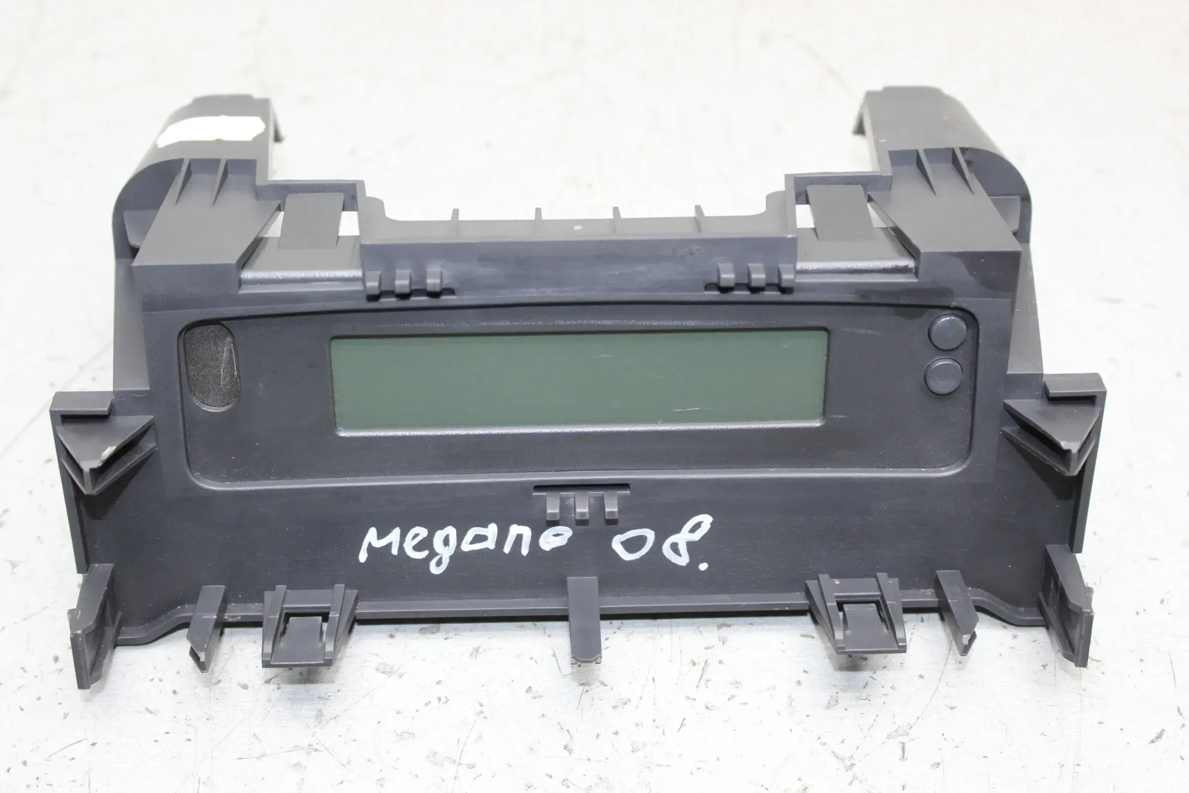 Display Uhr Anzeige Bordcomputer 8200755120-A Renault Megane 2 II Bj.08 - Bild 1