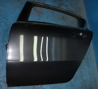 Tür hinten links mit Türscheibe Peugeot 508 I 8D Bj.16 Farbe Schwarz / EEHD - Bild 3