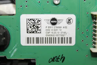 Innenleuchte Leseleuchte Schalter Beleuchtung 2758951 MINI Cooper Coupe R58 Bj13 - Bild 4