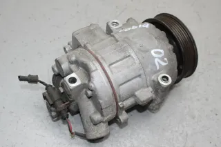 Klimakompressor Klima Kompressor 6Q0820803D Skoda Fabia I 6Y 1.4 Bj.02 - Bild 3