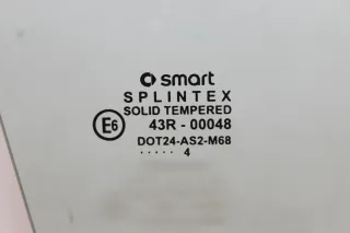 Türscheibe Seitenscheibe Scheibe vorne rechts Smart Forfour 454 Bj.04 - Bild 3
