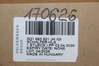 Lenkstockschalter Schleifring Wickelfeder 5Q1953521JH, 5Q1953569H VW Golf VII - Bild 9