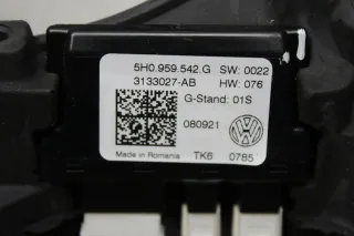 VW Golf 8 VIII Leder Lenkrad Schaltwippen 5H0419093 5H0959542G ohne Anbauteile - Bild 2
