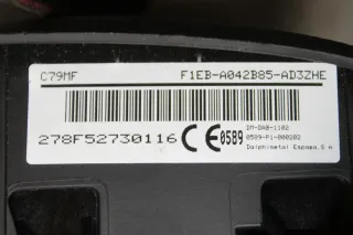 Leder Lenkrad mit Modul, beheizt Multifunktion Tempomat Ford Focus III DYB Bj.15 - Bild 9