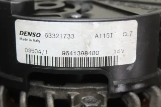 Lichtmaschine Generator 9641398480, Peugeot 206 1.1 Bj.05 - Bild 3