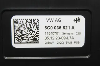 Subwoofer Lautsprecher 6C0035621A VW Taigo T-Roc Skoda Fabia PJ Cupra Formentor - Bild 2
