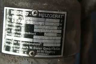 Mercedes O 309 Bj.82 Standheizung Heizgerät Webasto 12V WP1020 5,3kW Benzin - Bild 6