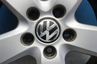 1x Alufelge 16 Zoll 6,5Jx16 ET50 LK 5x112 1T0601025G VW Touran 1T1 1T2 Bj.08 (3) - Bild 3