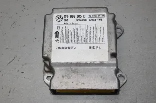 Steuergerät Airbag Airbagsteuergerät 1T0909605D 5WK43828 VW Touran 1T1 1T2 Bj.08 - Bild 1