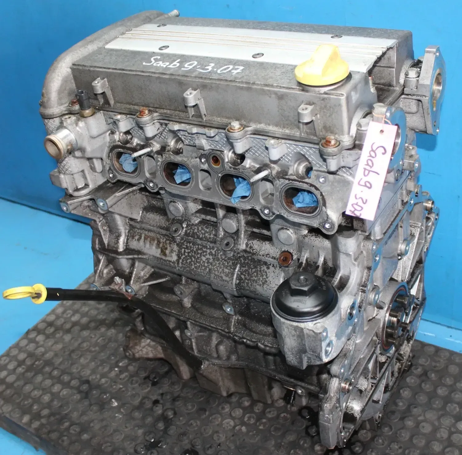 Benzin Motor code Z20NER ohne Anbauteile Saab 9-3 YS3F 2.0 T 154 kW Bj.07 - Bild 1