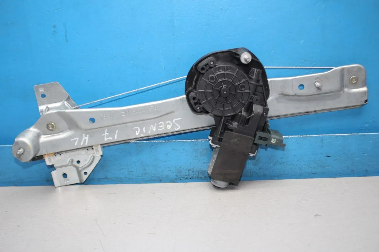 Fensterheber Motor Gestänge hinten links 402804F Renault Scenic 4 IV Bj.17 - Bild 1