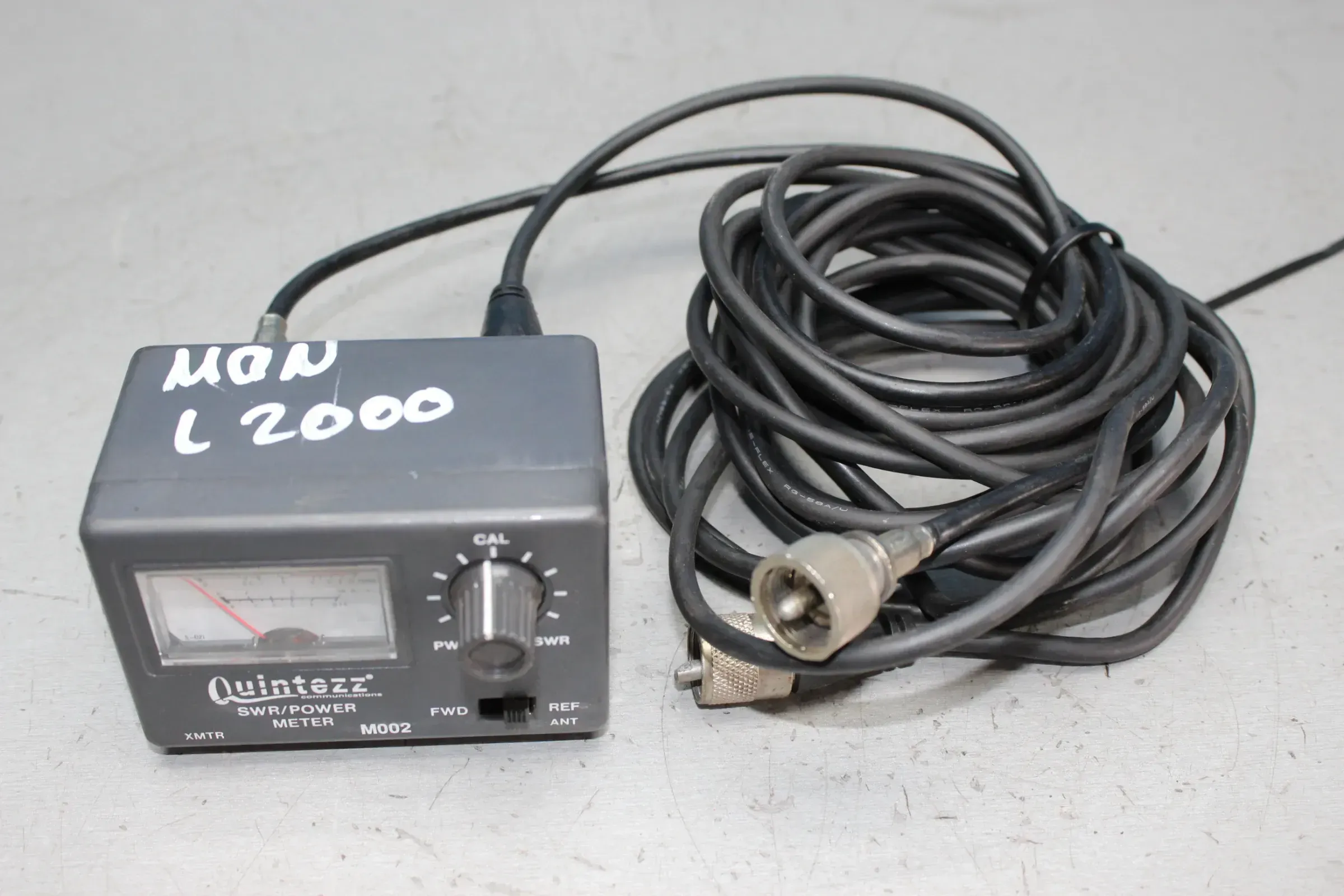 Quintezz SWR power meter Leistungsmesser Messgerät MAN L2000 Bj.1998 - Bild 1
