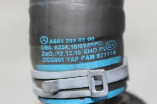Kühlwasser Leitung Thermostat Gehäuse A6512002700 Mercedes GLC X253 220 D Bj.19 - Bild 7
