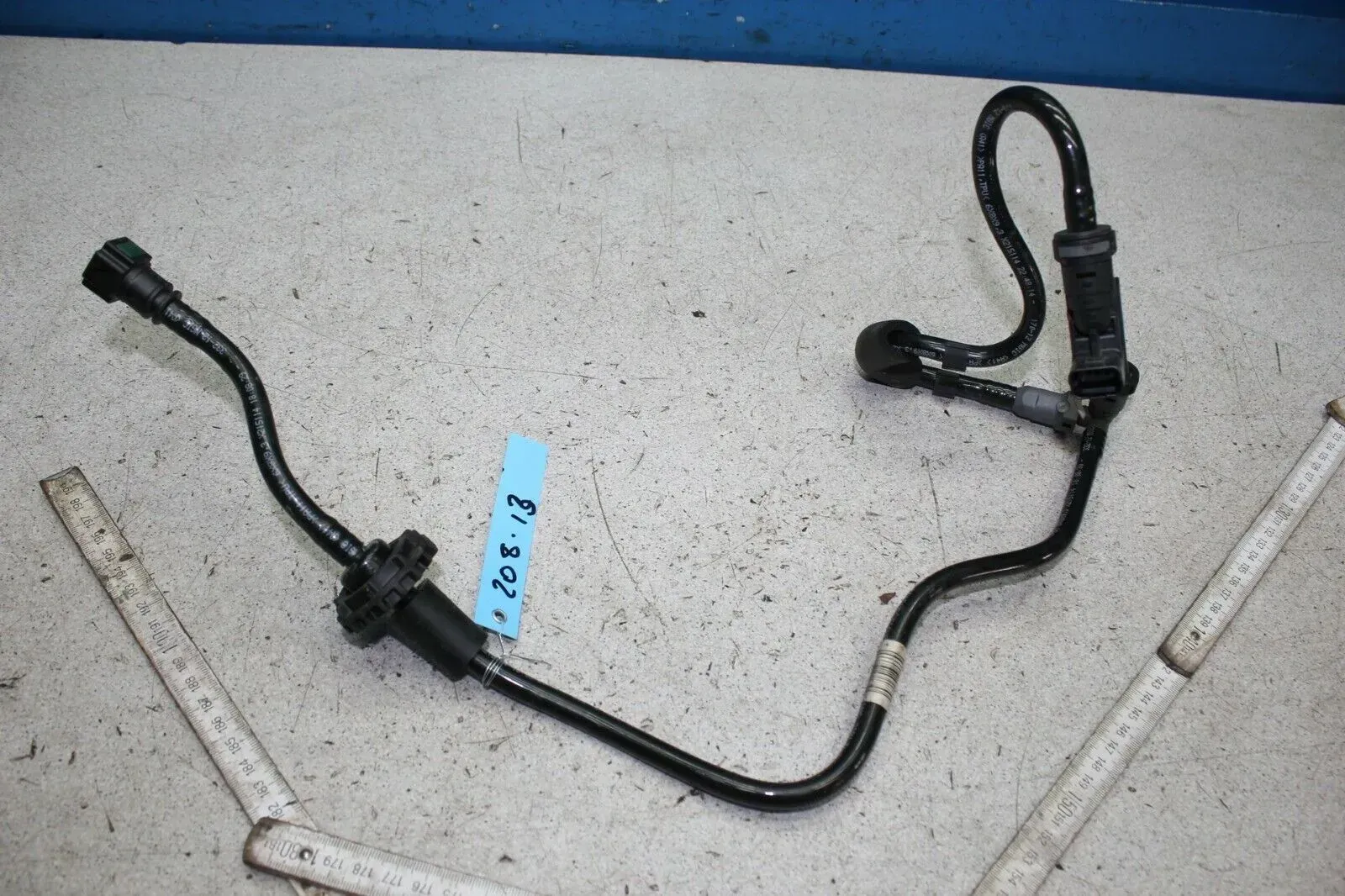 Peugeot 208 Bj.13 Unterdruckleitung Leitung Ddrucksensor Sensor 9673289080 - Bild 1
