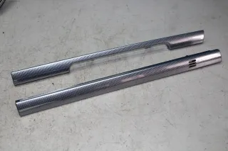 Peugeot 407 Bj.06 2x Dekorleiste Leisten Armaturenbrett 9647155277 9644562777 - Bild 1