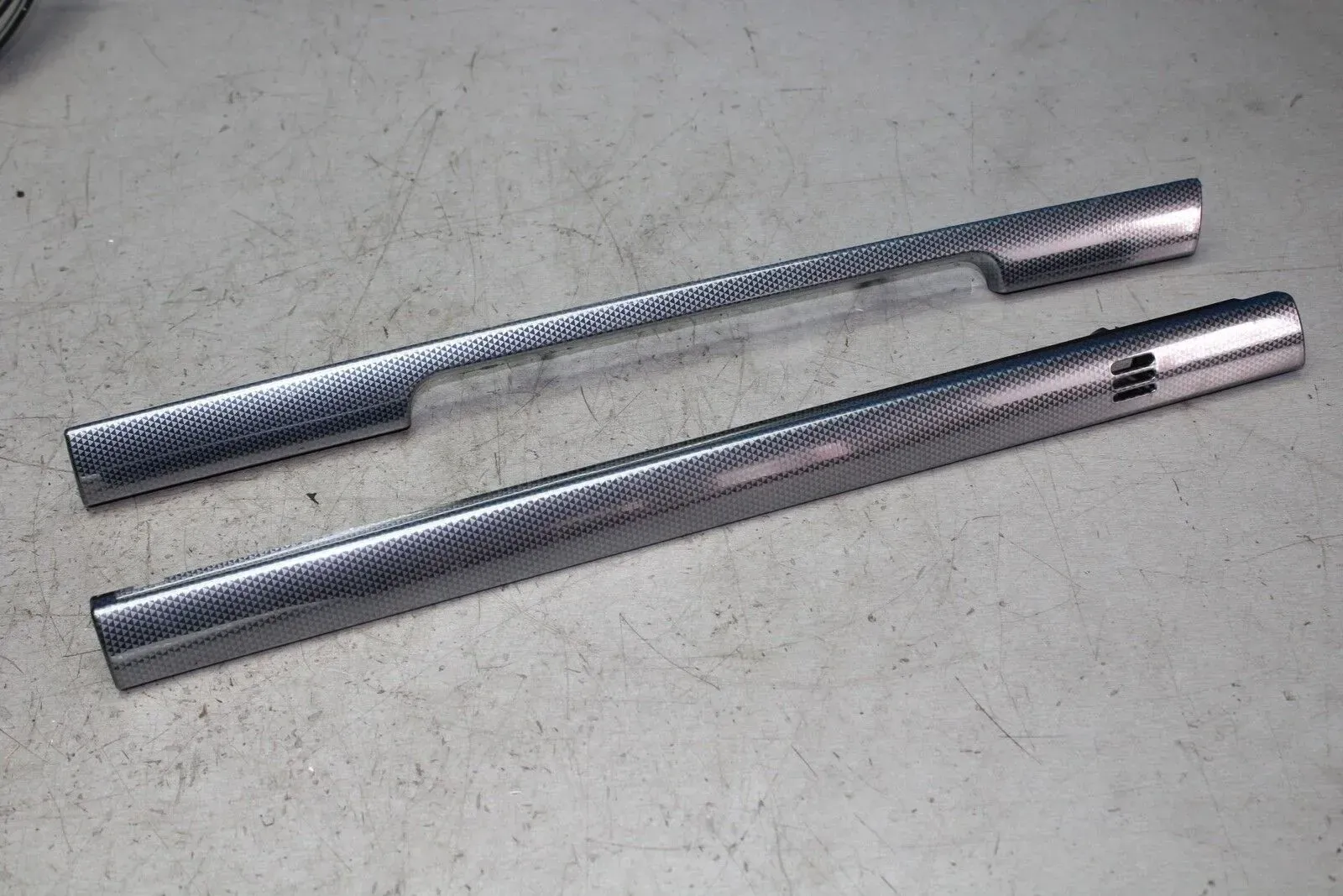 Peugeot 407 Bj.06 2x Dekorleiste Leisten Armaturenbrett 9647155277 9644562777 - Bild 1