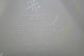 Türverkleidung Türpappe vorne rechts 80922 1HD1A Nissan Micra IV K13 Bj.12 - Bild 6
