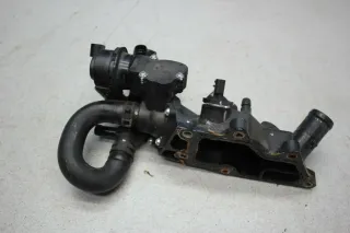Renault Megane 3 III Bj.12 1.2 TCE Thermostatgehäuse Thermostat Gehäuse - Bild 2