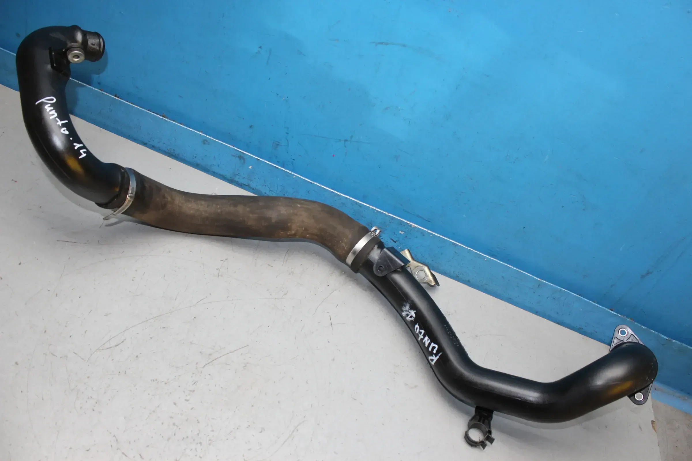 Turborohr Leitung Ladeluftschlauch Schlauch Rohr C904 Fiat Punto 199 1.3 D Bj.13 - Bild 1