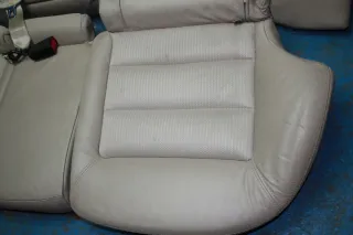 Rücksitzbank Rücksitz Sitz hinten Teilleder Beige Skoda Octavia II 1Z5 Kombi - Bild 6