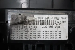 Mercedes Benz W205 Tacho Kombiinstrument A2059001718 - Bild 4
