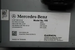 Mercedes Benz W447 Autoradio VIS Media Radio GPS Navi Navigation A4479002918 - Bild 2