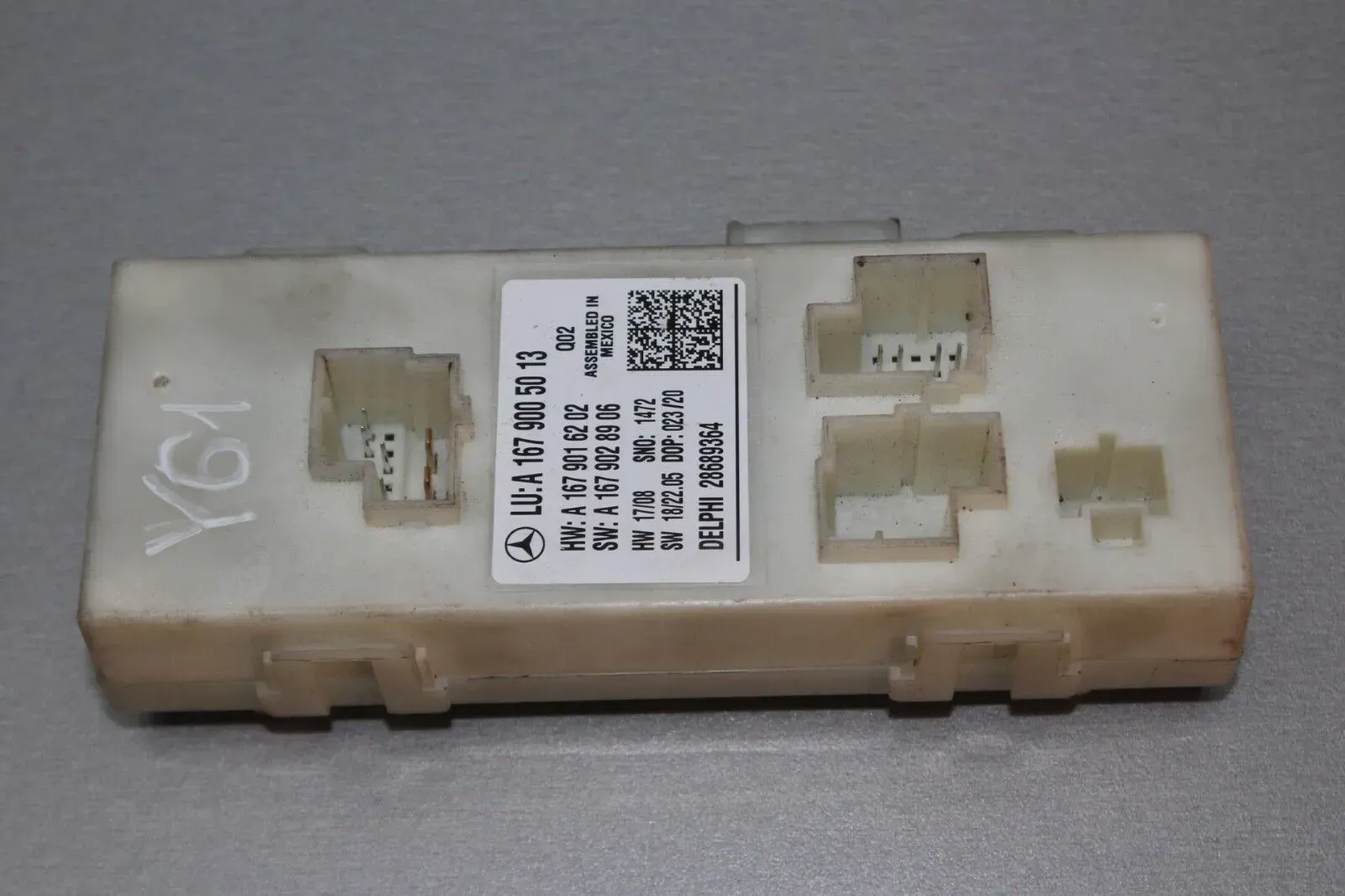 Mercedes Benz W167 Steuergerät Steuerung Heckklappe A1679005013 A1679016202 - Bild 1