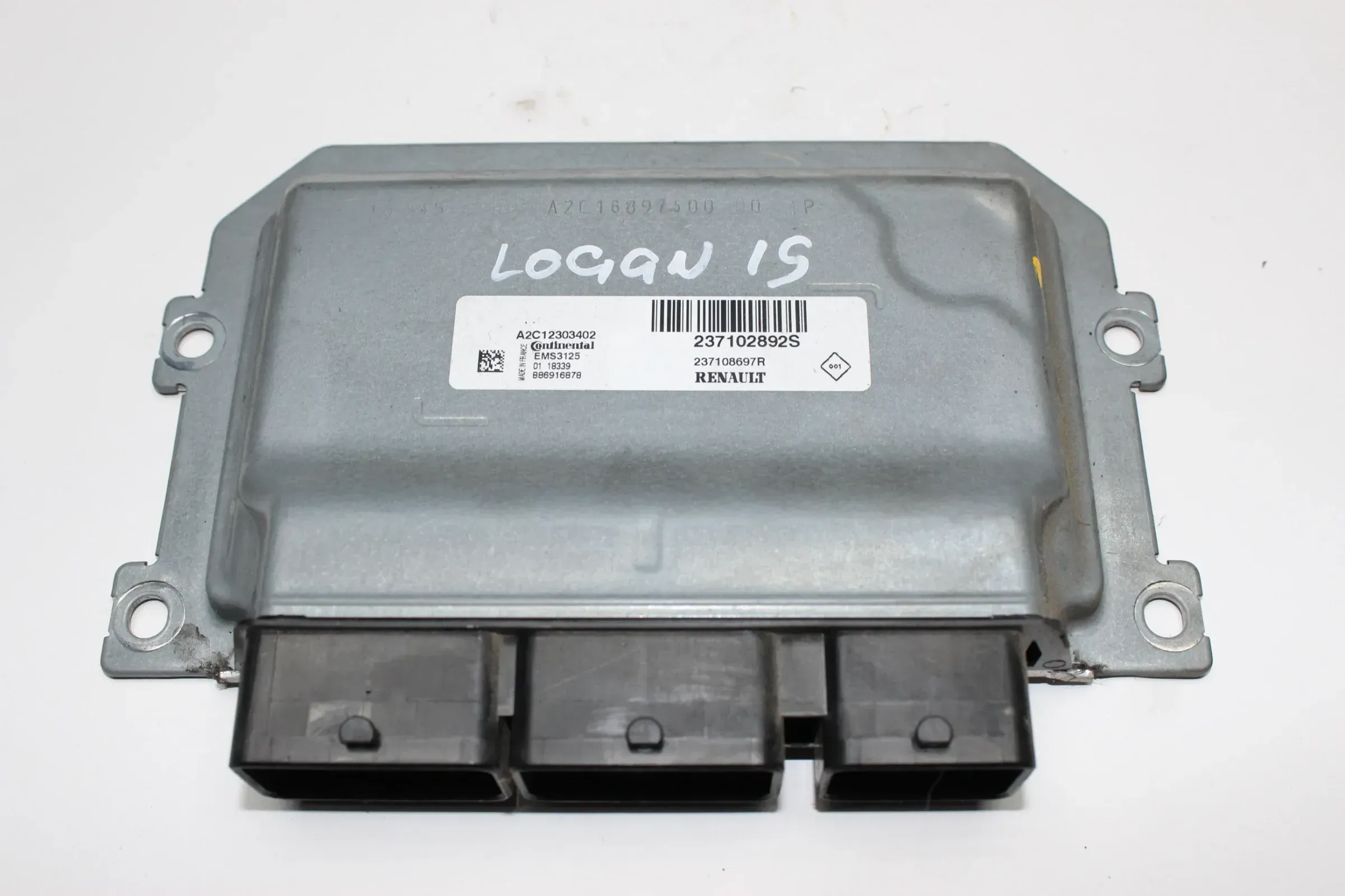 Motorsteuergerät Steuergerät 237108697R Dacia Logan MCV 2 II 1.0 SCe 75 Bj.19 - Bild 1