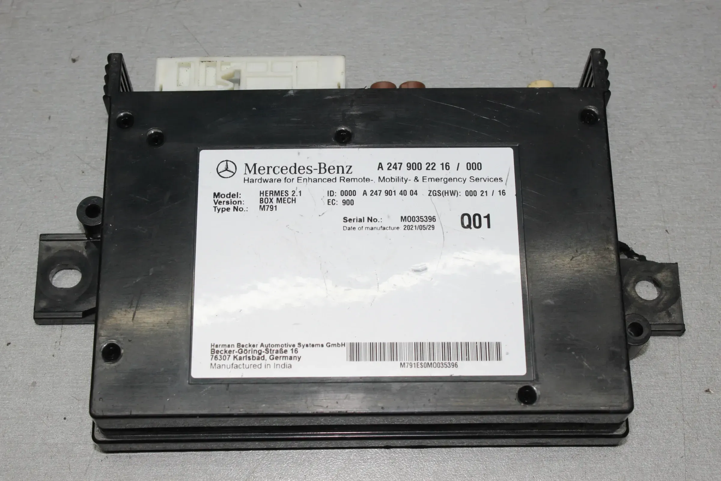 Mercedes Benz W177 W247 Steuergerät Bluetooth Modul A2479002216 A2479014004 (8) - Bild 1
