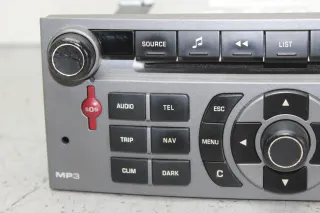 Autoradio Navi Radio CD Navigation MP3 GSM Tel 96645761YW Citroen C5 RC Bj.07 - Bild 2