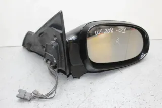 Außenspiegel Spiegel 7+2-Pins Schwarz vorne rechts Mercedes Benz W208 Bj.01 - Bild 5